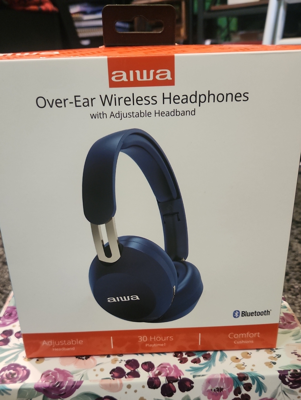Aiwa Over-ear Wireless Headphones